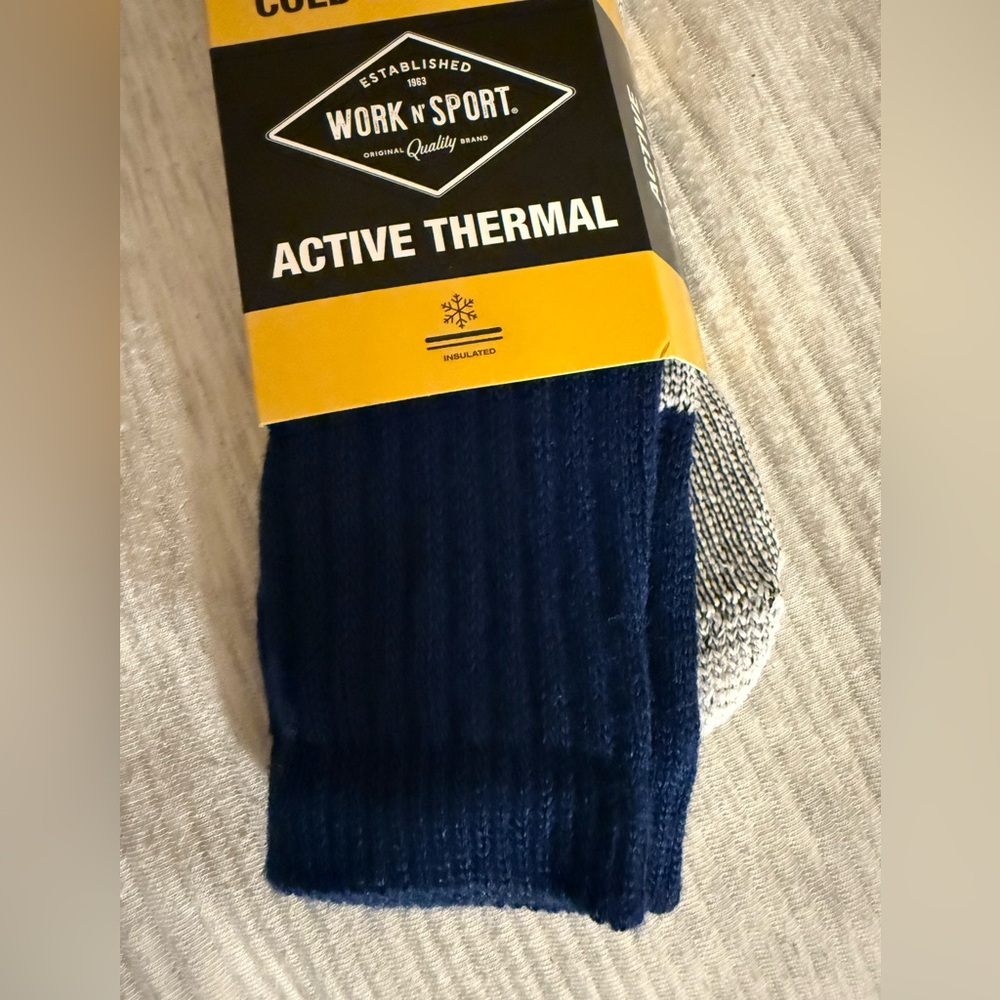 Work n Sport Men’s Active Thermal Socks - Picture 5 of 5